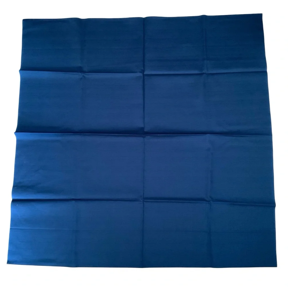 Musubi Japanese Furoshiki 36” Solid Navy Cotton Cloth Large Wrapping Fabric Jpn